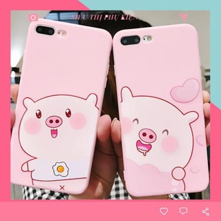    ỐP LƯNG IPHONE ỐP HEO HỒNG KUTE   