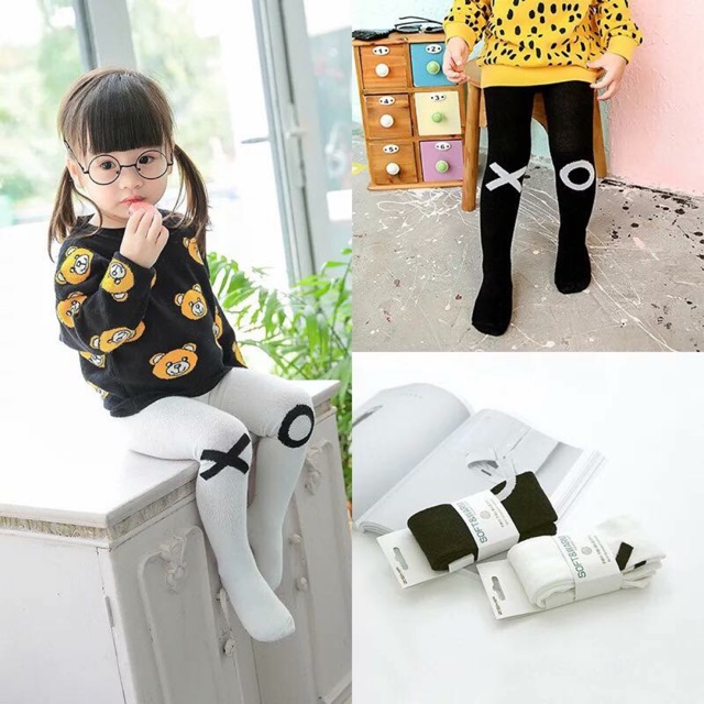 Quần tất len bé gái