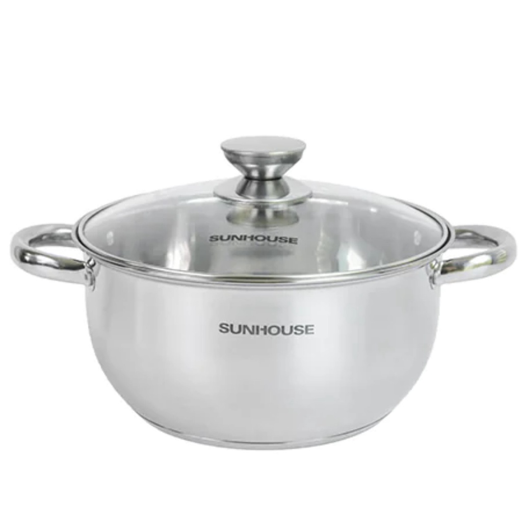 Bộ nồi inox 3 đáy SUNHOUSE SH335