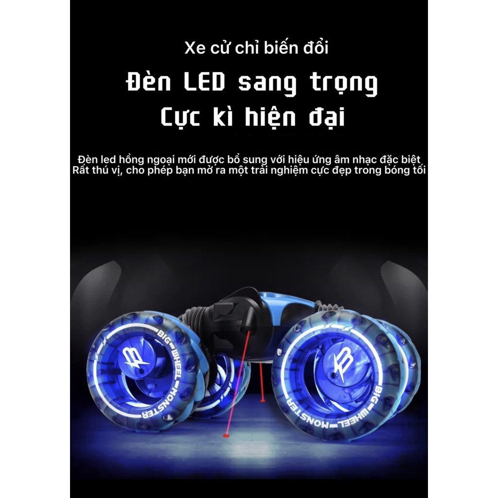 Ô Tô Điều Khiển Từ Xa, Cảm Biến, Vượt Địa Hình Cực Thông Minh