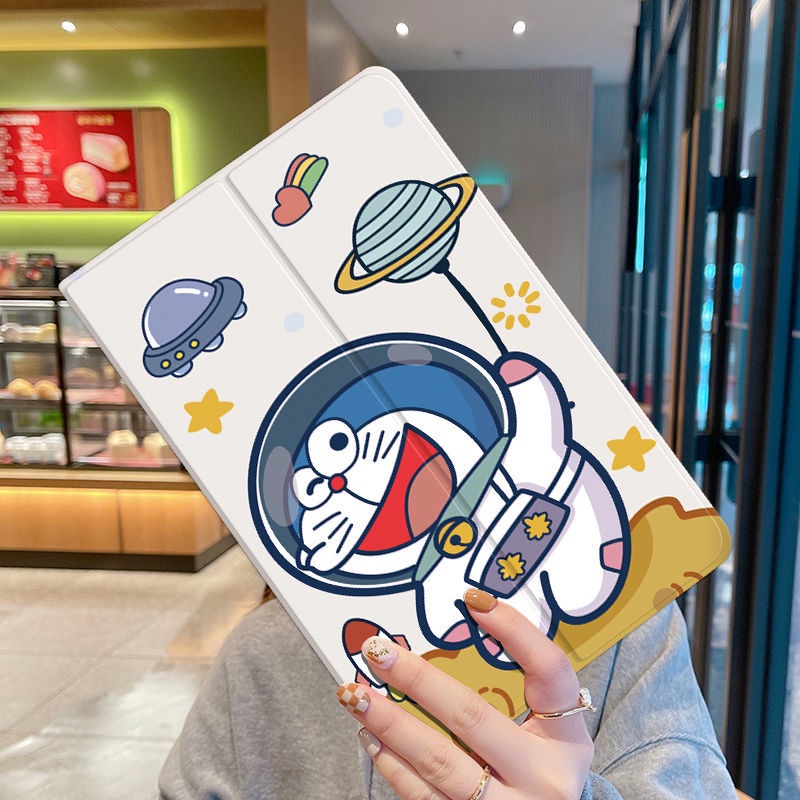 Doraemon Ốp Máy Tính Bảng Silicon In Hình Doremon Chống Rơi Cho ipad mini 12345 air 1 2