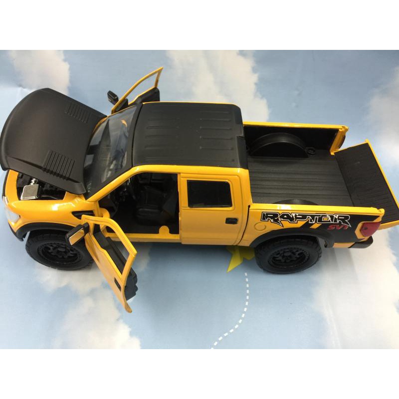 Mô Hình Đồ Chơi Xe Ford F-150 SVT Raptor 2011 Bằng Hợp Kim 1: 24