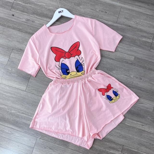 💝Mua 3b tặng 1b💝 Set Mặc Nhà Gấu Pooh Vịt Đeo Nơ | BigBuy360 - bigbuy360.vn