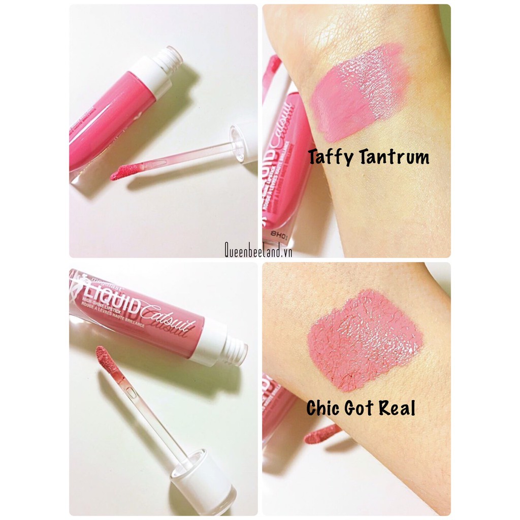 SON BÓNG WET N WILD MEGALAST LIQUID CATSUIT HI-SHINE LIPSTICK