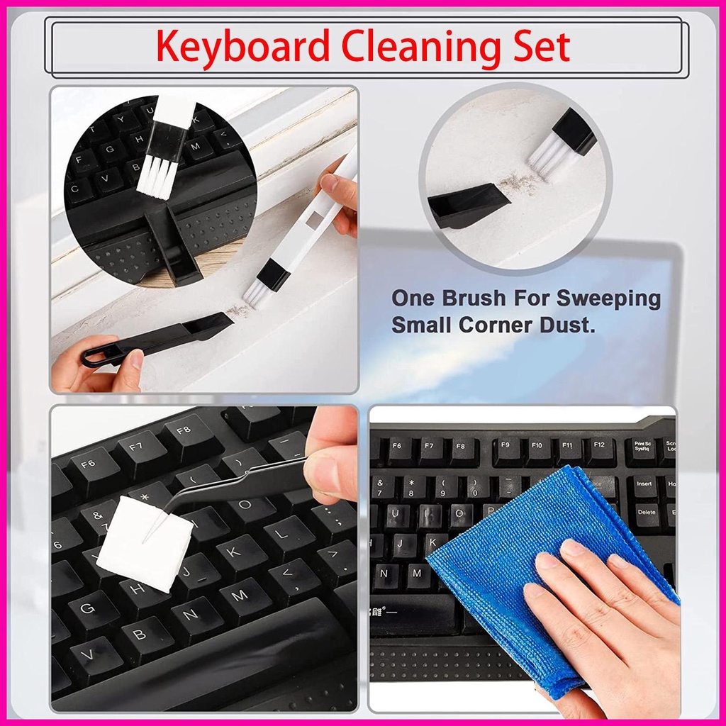 Bộ Dụng Cụ Vệ Sinh Bàn Phím Máy Tính / Màn Hình Tiện Dụng