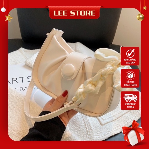 Túi xách nữ đẹp đeo chéo kẹp nách nữ đeo vai phối nơ da pu phong cách hàn quốc [ ẢNH THẬT + ĐÃ CÓ ĐÁNH GIÁ]