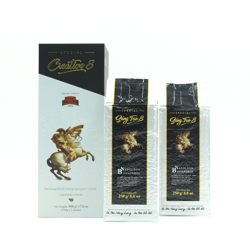 Cà phê Sáng Tạo 8 - Trung Nguyên Hộp 500 gram
