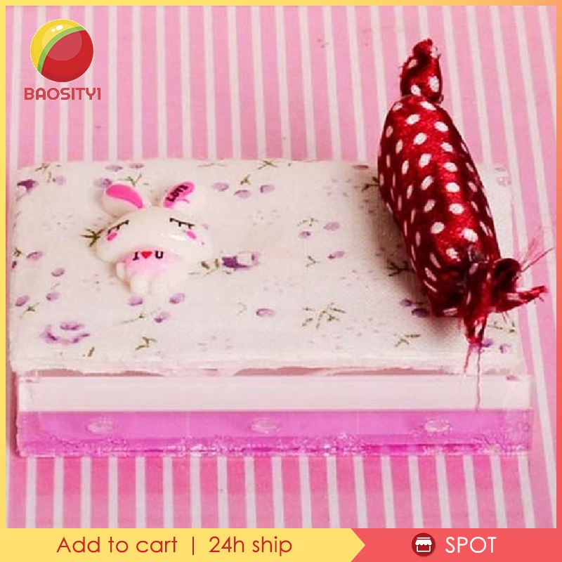 [Baosity1] Bộ Giường Tầng Tầng Tầng Ngủ Cho Búp Bê Tỉ Lệ 1 / 12