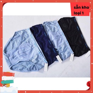 Bán sỉ/ sịp nam/ quần lót nam combo 5 quần sịp nhật thông hơi cao cấp _