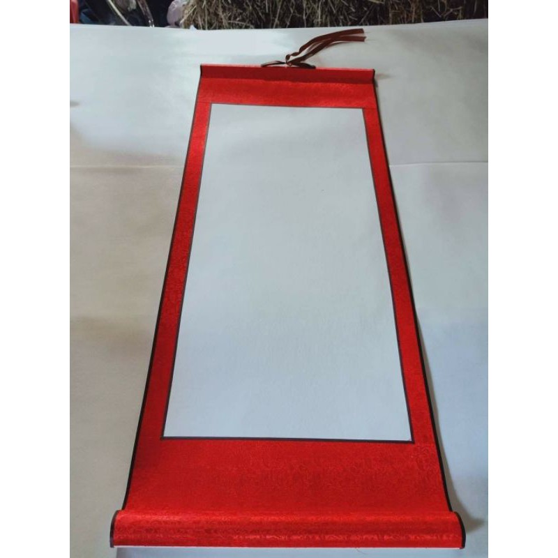 Com bo 4 biểu lụa viết thư pháp