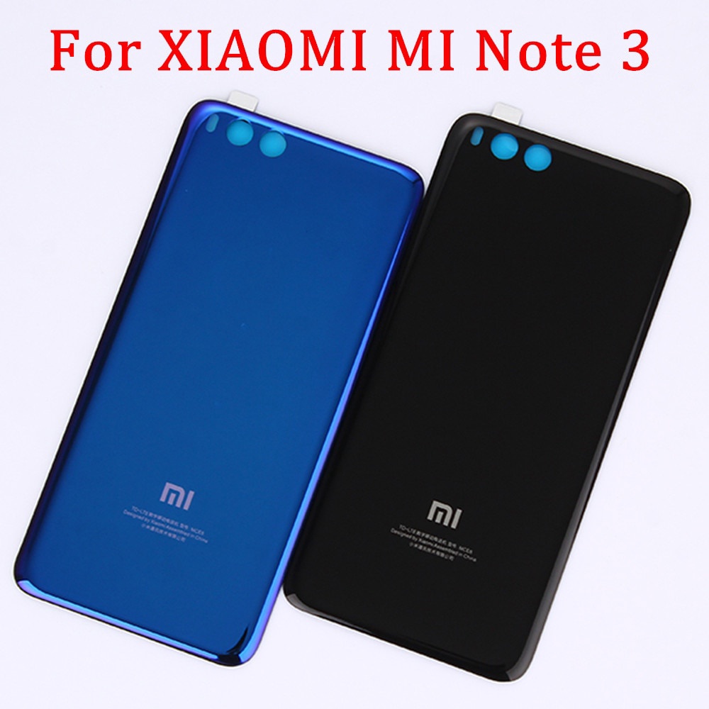 Mặt lưng điện thoại bằng kính thay thế chuyên dụng cho XIAOMI MI NOTE3 MI NOTE 3 Ốp nắp pin