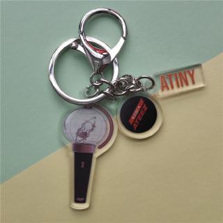 Móc Chìa Khóa In Hình Các Thành Viên Nhóm Nhạc Kpop Ateez