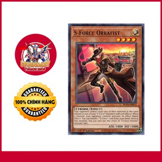[EN][Thẻ Bài Yugioh Chính Hãng] S - Force Orrafist
