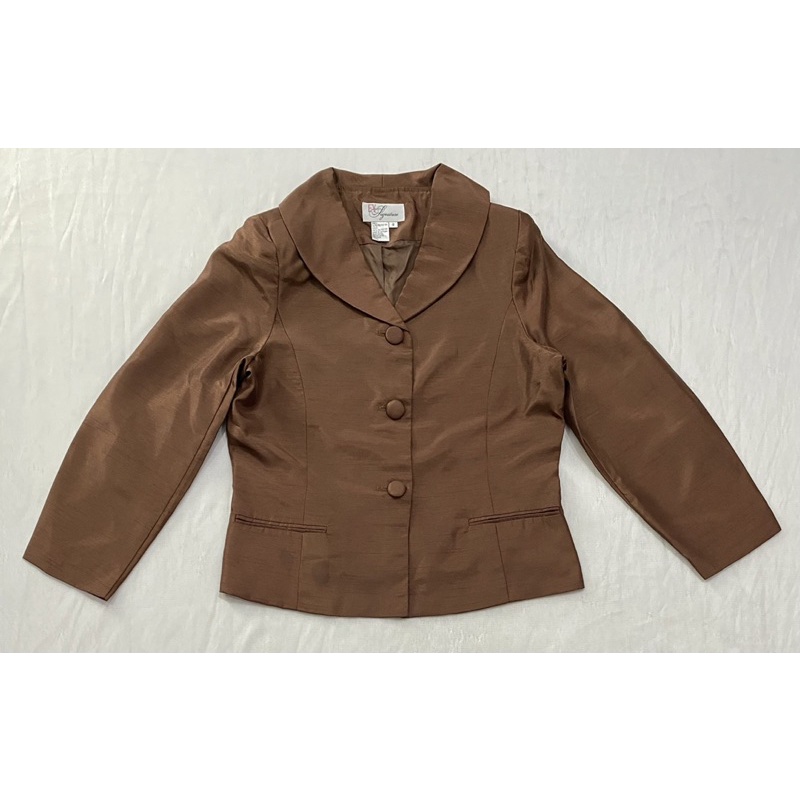 Áo vest form rộng tay lỡ EY Signature - Thanh lý vnxk