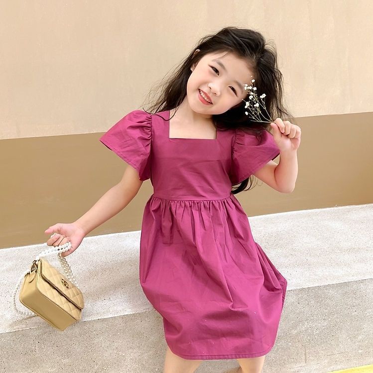 Đầm Công Chúa Mùa Hè Phong Cách Nhật Hàn Thời Trang Mùa Hè Mới Cho Bé Gái 2022