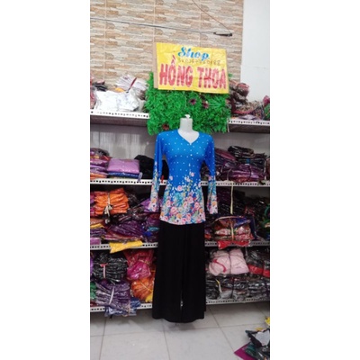 Áo Bà 3in hoa ly 4d không kèm quần