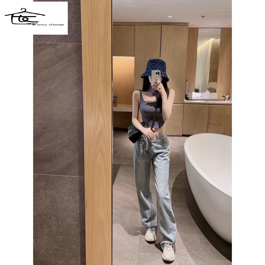 Hàng Có Sẵn Bán Chạy~Áo Hai Dây Ôm Eo Thời Trang Quyến Rũ Dễ Phối Đồ Dành Cho Nữ