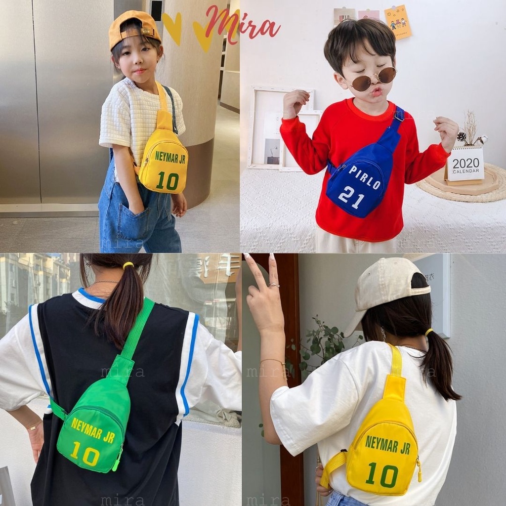 Túi Đeo Chéo Cho Bé Trai, Bé Gái, Mẹ Da Pu / Canvas Cá Tính Cute, Dễ Thương Túi Cho Bé MIRA-TV5025