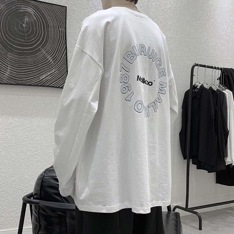 Áo sweater tay bồng unnisex Maikoo_Áo nỉ mỏng bông nam nữ basic, cá tính, hottend