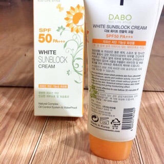 KEM CHỐNG NẮNG DABO SPF50+