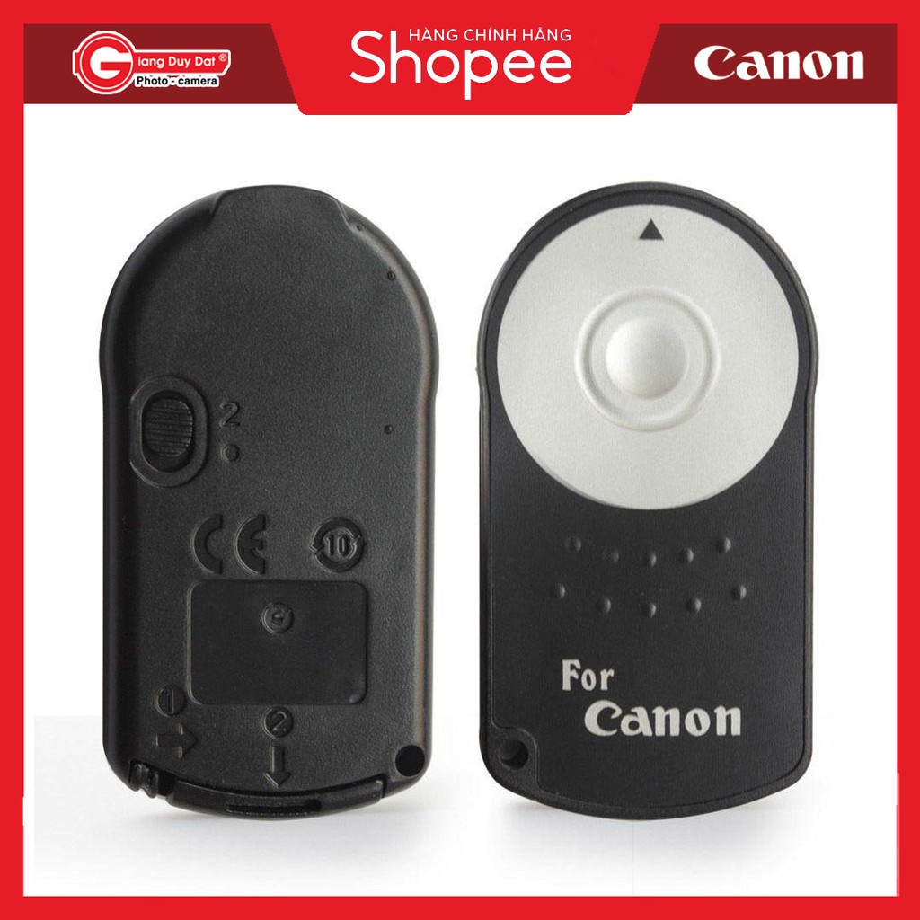 Remote Điều Khiển Thông Minh Không Dây RC-6 cho Canon EOS 700D 650D 600D 550D 500D 400D 100D  - Chính Hãng Canon