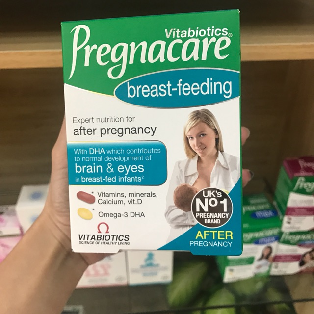 Vitamin mẹ cho con bú Pregnacare