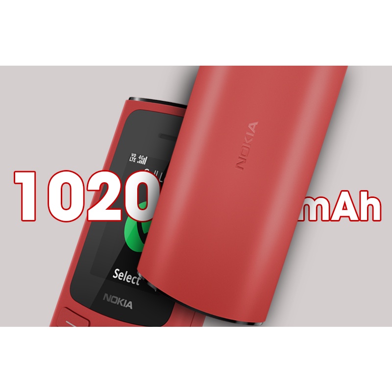 Điện thoại Nokia 105 4G - Hàng chính hãng, nguyên seal mới 100%