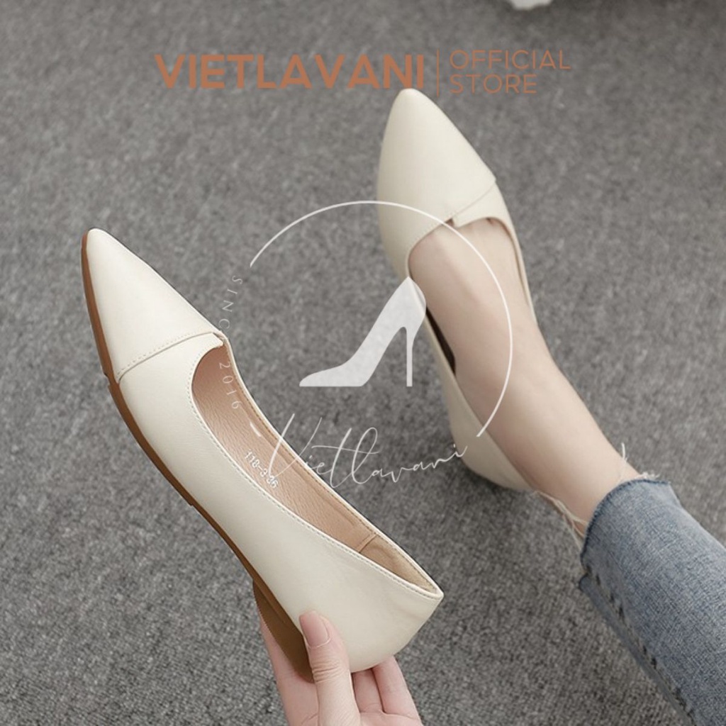 Giày bệt nữ da mềm MÃ LCB2 đơn giản sang trọng dễ phối đồ