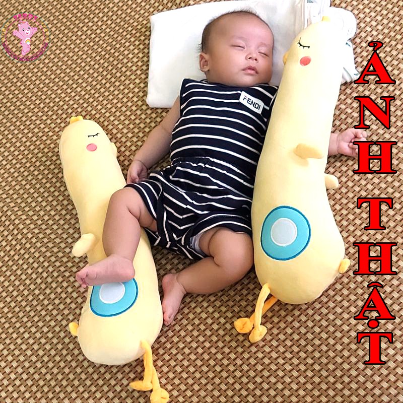 Gấu Bông Gà Vàng Cổ Dài Size 45Cm Hàng Cao Cấp Xuất Siêu Thị
