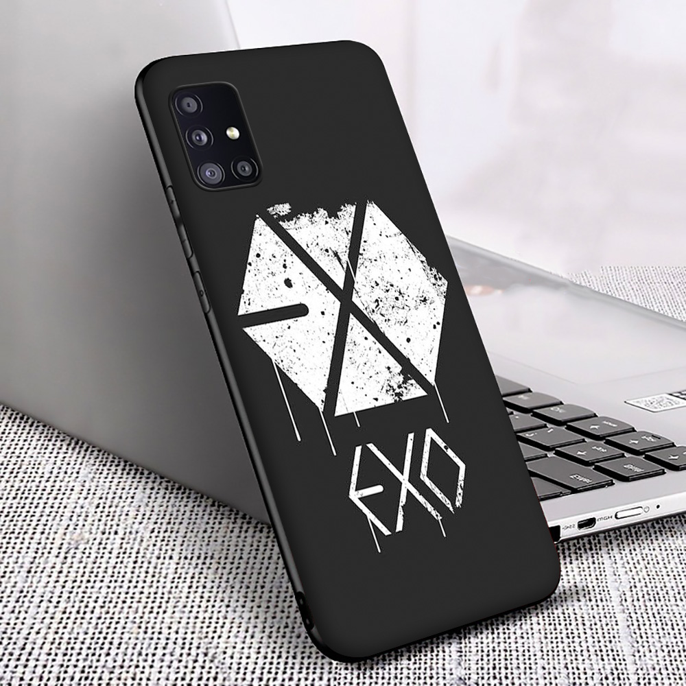 Ốp Lưng Logo Exo Uj56 Exo Cho Samsung A2 A6 A7 A8 A9 J4 J6 J8 Core Plus 2018