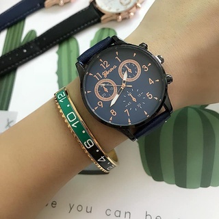 Đồng Hồ Nam Cao Cấp GENEVA dây da cao cấp bền đẹp Nam nữ