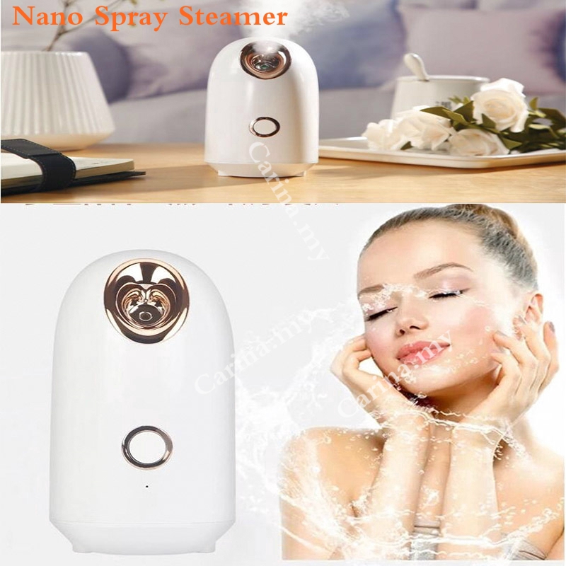 Household steaming face beauty instrument nano spray water meter hot spray home humidifier steam face instrument