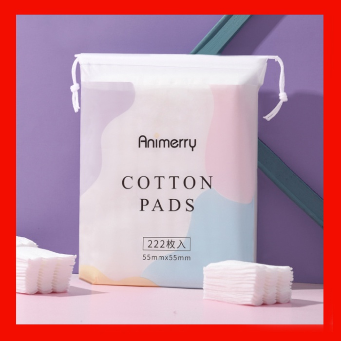 Bông Tẩy Trang 222 Miếng Cotton Pads Animerry