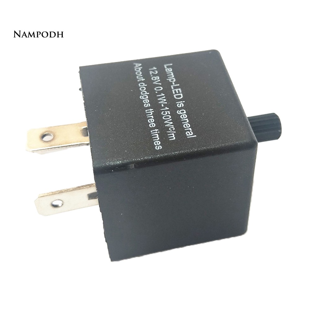✌NP CF13 KT JL-02 Adjustable Frequency Automotive Electronic 3 Pin LED Flasher Relay