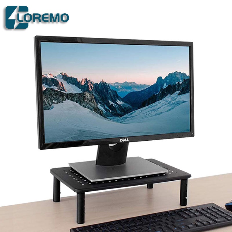 Hiển thị bộ tăng chiều cao Giá đỡ laptop kệ laptop hỗ trợ tản nhiêt 3 mức điều chỉnh độ cao