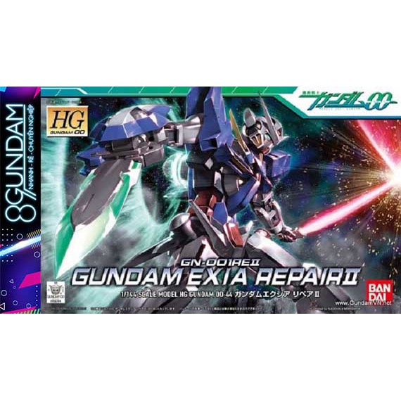 Mô Hình Lắp Ráp Gundam HG 00 Exia Repair II