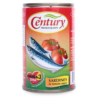 Cá Mòi Xốt Cà Chua KETO Century Hộp 155 G