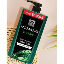 Dầu gội Romano Hương Nước Hoa Tóc Chắc Khỏe Classic 900g