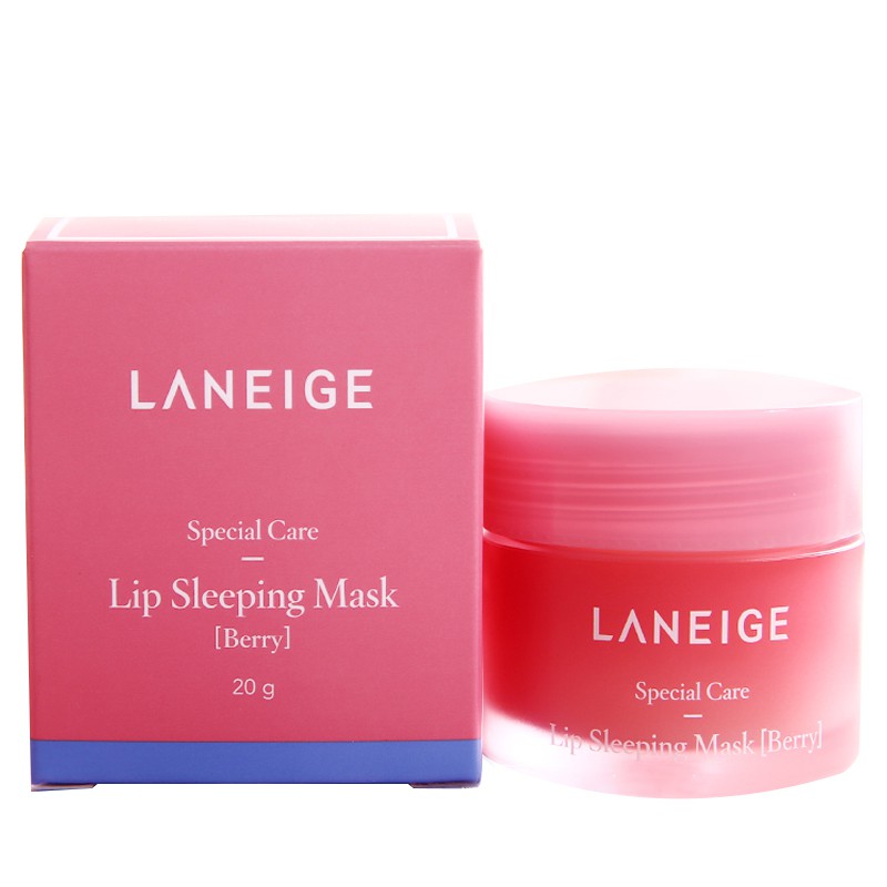 Mặt nạ ngủ cho môi Laneige Lip Sleeping Mask 3g/20g , Mặt nạ ngủ môi Laneige Berry
