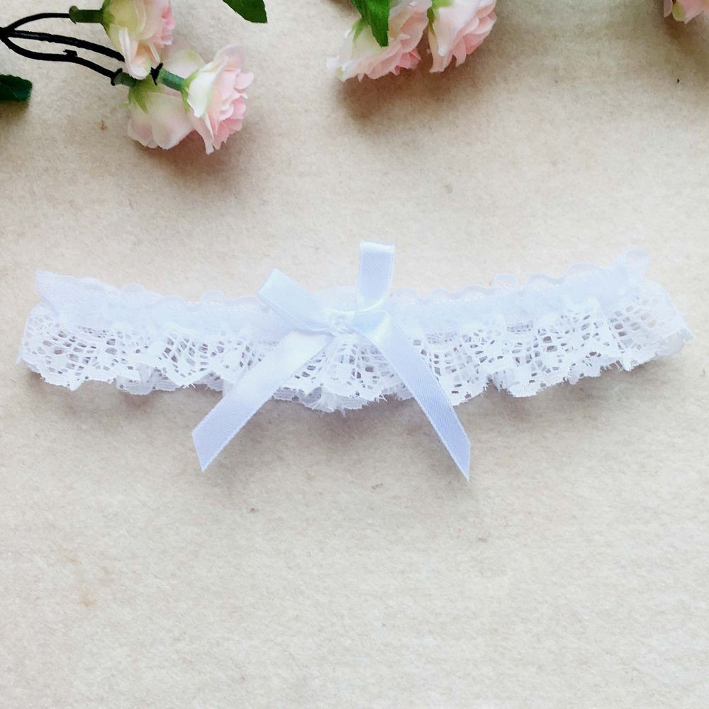 Vòng Đeo Chân Thắt Nơ Thiết Kế Phối Ren Hoa Rỗng Độc Đáo Hóa Trang Cô Dâu Phong Cách Quyến Rũ Cho Nữ | BigBuy360 - bigbuy360.vn