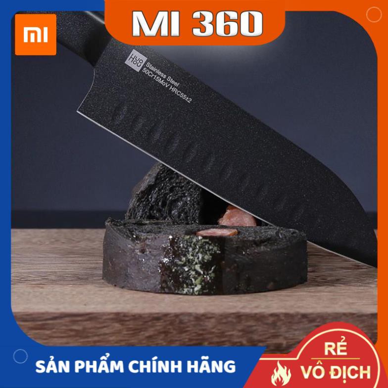 Bộ Dao Bằng Thép Không Gỉ Xiaomi HuoHou HU0015✅ Phủ Chống Dính Siêu Sắc Bén✅ Hàng Chính Hãng