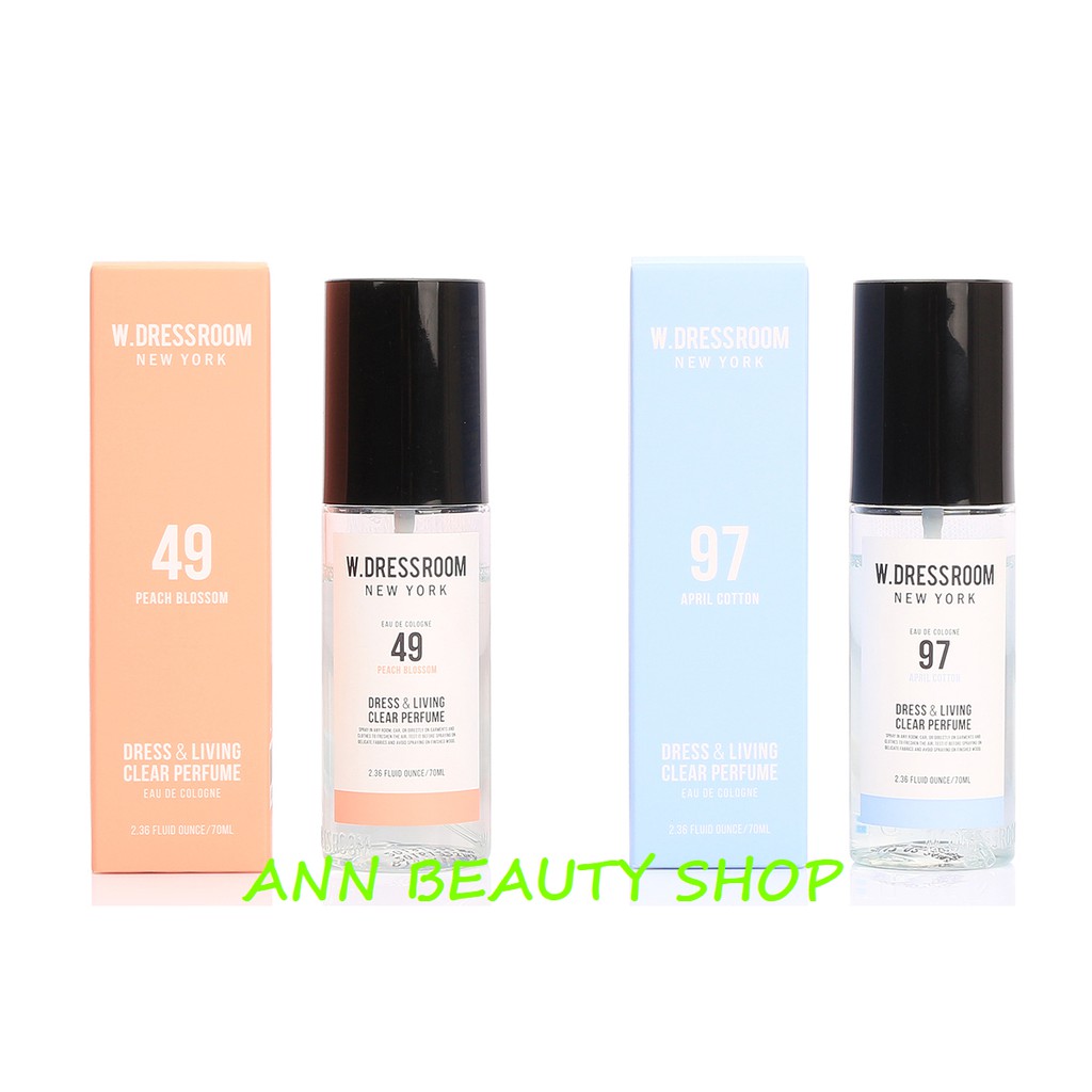Nước xịt thơm W. Dressroom 70ml | BigBuy360 - bigbuy360.vn