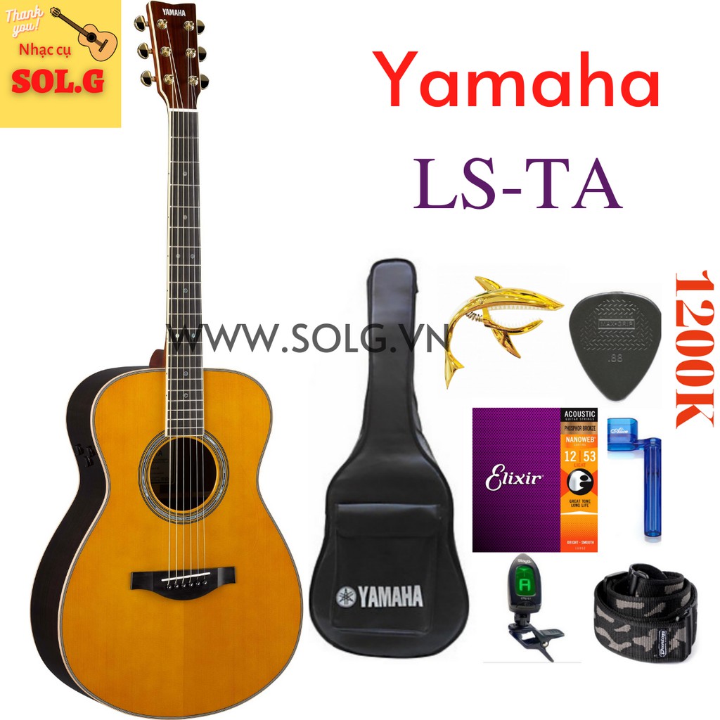 Guitar Acoustic Yamaha LS-TA Cảm Hứng Của Yamaha - Phân phối Sol.G