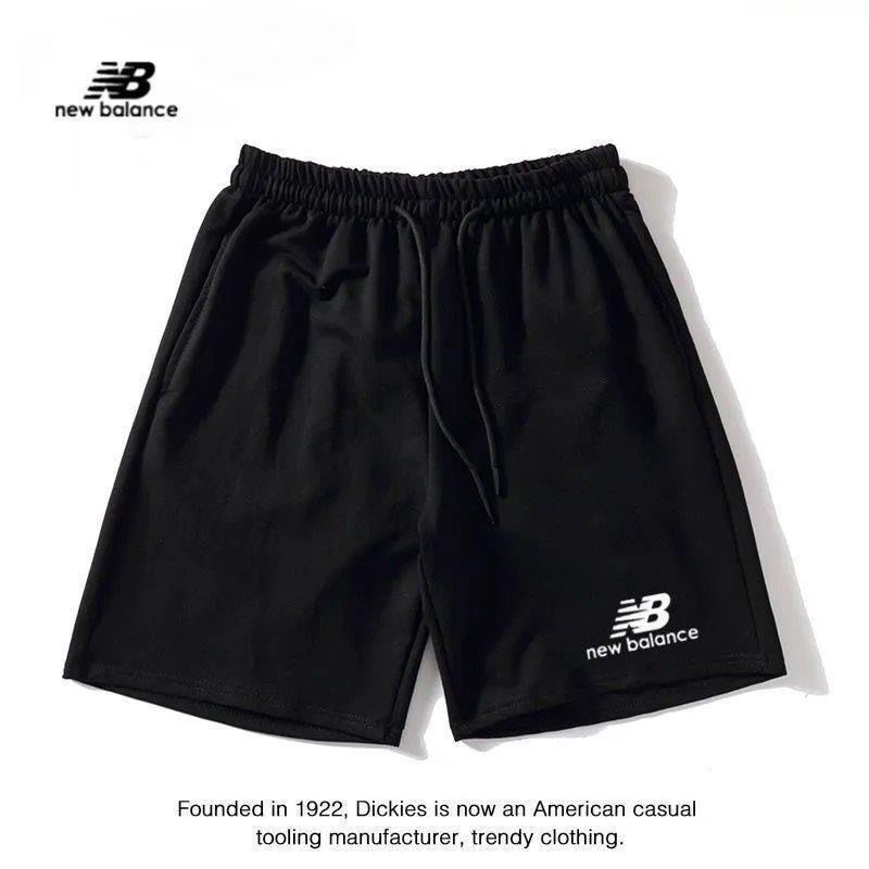 Quần short thể thao in chữ new NB phong cách Nhật Bản thời trang cho nam nữ
