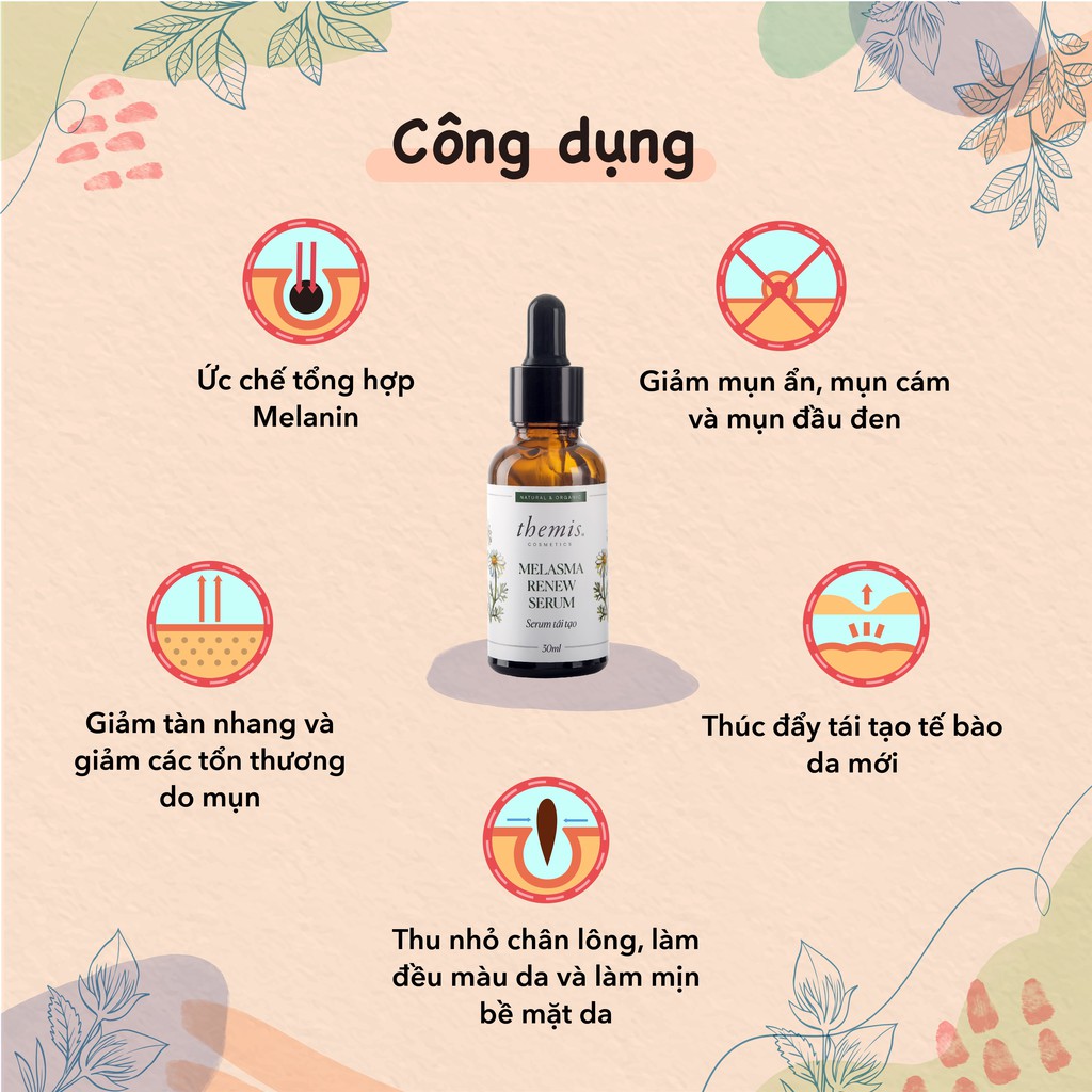 Serum tái tạo phục hồi chuyên sâu Themis Melasma Renew Serum 30ml | BigBuy360 - bigbuy360.vn