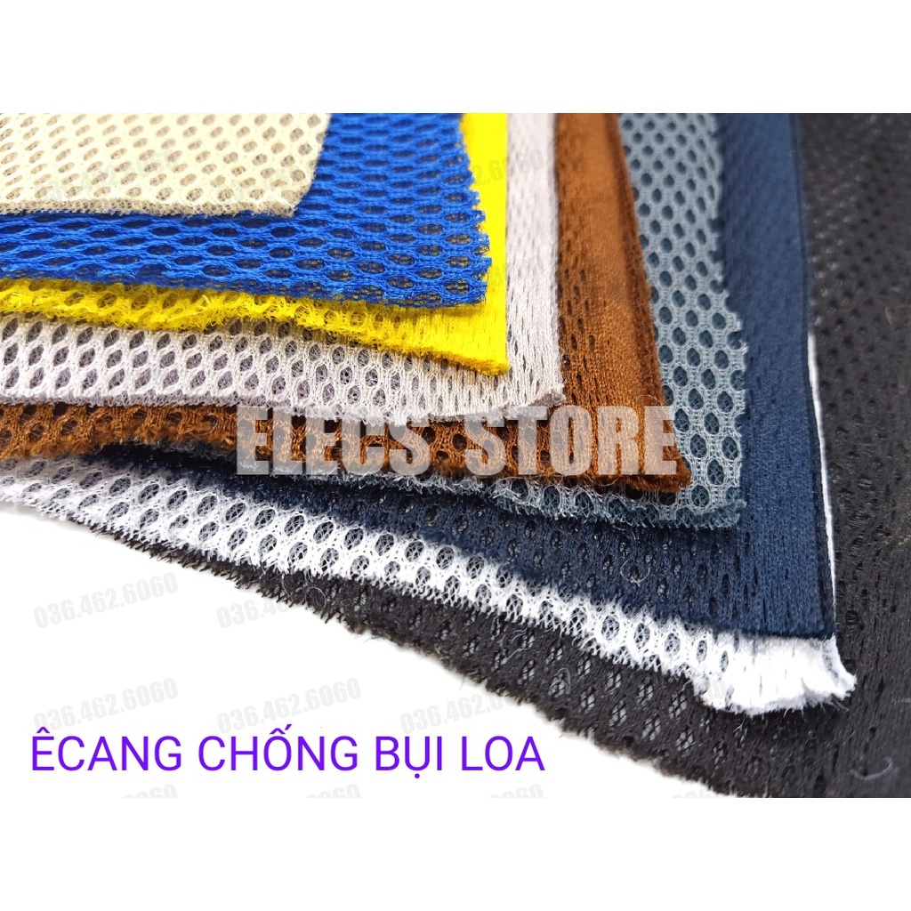 Vải E Căng Bọc Loa, Lưới Loa Chống Bụi, Kích Thước 1.5m x 1.4m (Nhiều lựa chọn màu)