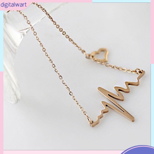 Dây chuyền mặt hình nhịp tim cá tính sang trọng dành cho nữ