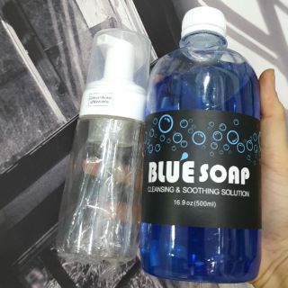 Bluesoap / dung dịch tạo bọt / chai tạo bọt