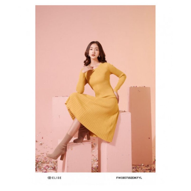 Váy len Elise newtag size L