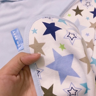 Chăn ủ/ khăn choàng Carter 2 lớp cotton